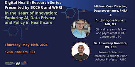 In the Heart of Innovation: Explore AI, Data Privacy & Policy in Healthcare