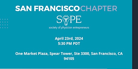 SoPE SF Chapter Meeting