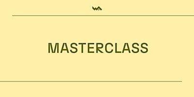 Masterclass WA | João Louro | Castings e Mercado de Trabalho para Atores primary image