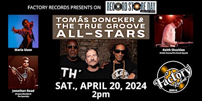 Primaire afbeelding van Tomás Doncker & The True Groove All-Stars