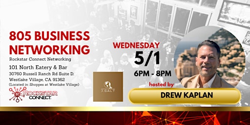 Free 805 Business Rockstar Connect Networking Event (May, Westlake Village)  primärbild