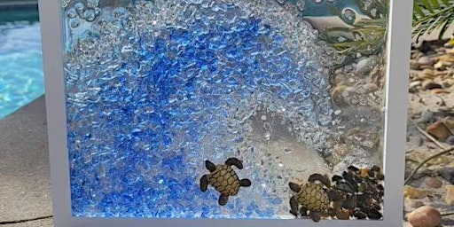 Primaire afbeelding van Ride the Wave Crushed Glass Workshop & a Milkshake