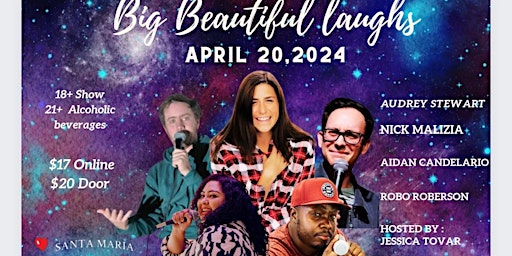 Imagem principal do evento Big Beautiful Laughs