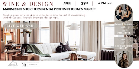 Wine & Design: Maximizing Short-Term Rental Profits in Today's Market