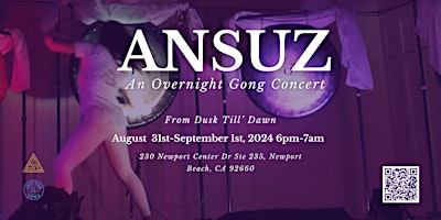 Imagem principal do evento Ansuz Overnight Gong Concert