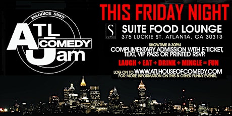 Funny Friday Comedy @ Suite Lounge primary image