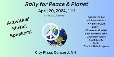 Rally for Peace and Planet primary image