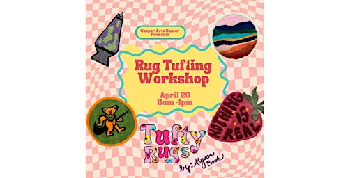 Imagem principal do evento Rug Tufting Class !