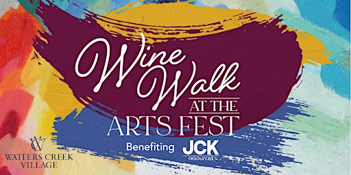 Imagem principal do evento Wine Walk at the Arts Fest