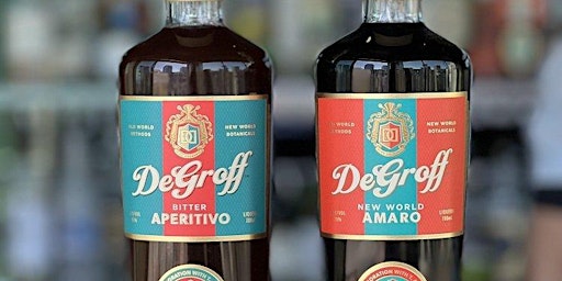 Immagine principale di Degroff's Amaro, Aperitivo, & Pimento Cocktail Bitters Tasting 