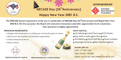 NECASE Day (24th Anniversary) | Happy New Year 2081 B.S. primary image