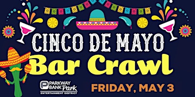 Primaire afbeelding van Cinco De Mayo Bar Crawl