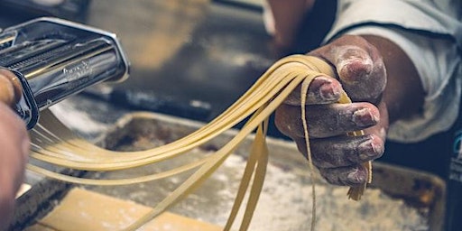 Primaire afbeelding van In-person class: Handmade Pasta with Lemon Pesto(Dallas)