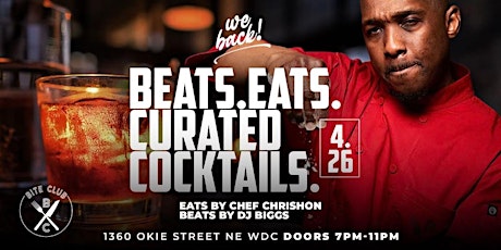 Beats…Eats…Curated Cocktails