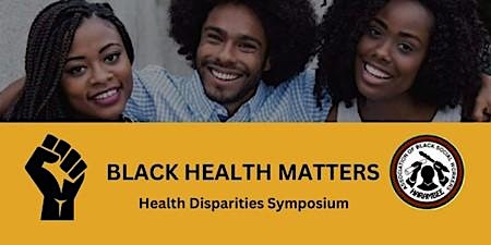 Primaire afbeelding van ABSW METRO DC Chapter Presents: Health Disparities Symposium