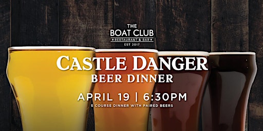 Imagem principal do evento Castle Danger Beer Dinner