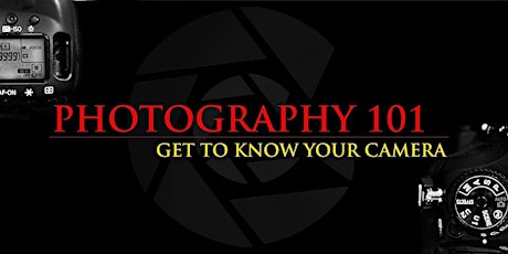 Photography 101...GET TO KNOW YOUR NEW CAMERA