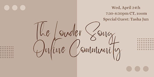 Primaire afbeelding van The Louder Song Online Community