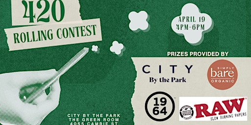 City 420 Rolling Contest primary image
