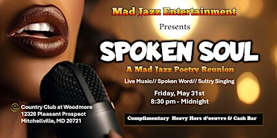 SPOKEN SOUL / A Mad Jazz Poetry Reunion primary image