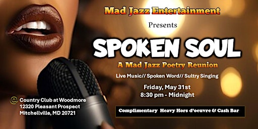 Primaire afbeelding van SPOKEN SOUL / A Mad Jazz Poetry Reunion