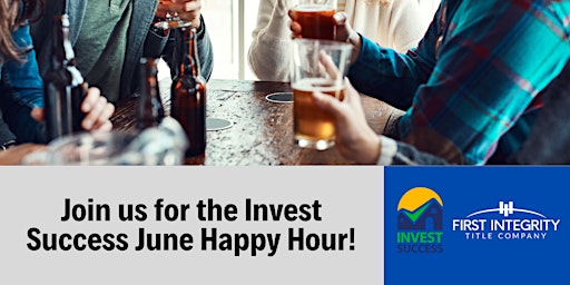 Imagem principal de Invest Success June Happy Hour @ Blue Moon Brewing Company