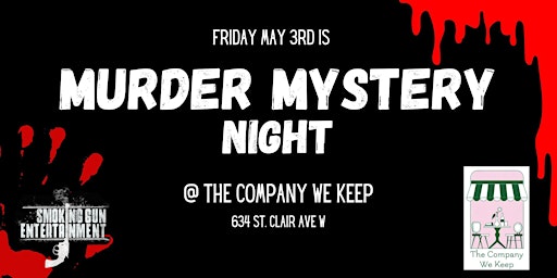 Imagem principal do evento Murder Mystery Night