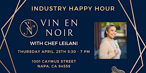 Hauptbild für WINE WOMEN Presents: Industry Happy Hour at Vin en Noir