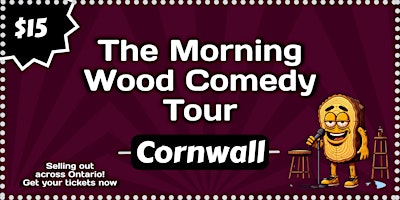 The Morning Wood Comedy Tour in Cornwall primary image