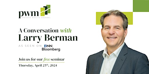 Imagem principal do evento Public Event: A Conversation With Larry Berman