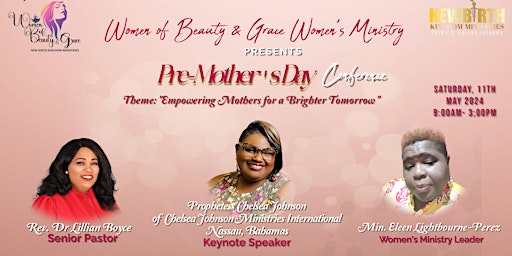 Imagen principal de Pre- Mother's Day 1 Day Conference