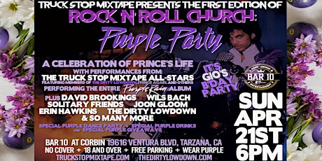 Purple Prince Party - A Celebration of Prince's Life (and Gio's B-day!)