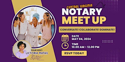 Image principale de Central Virginia Notary Meet Up