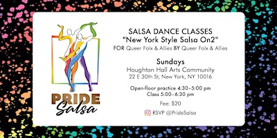 Imagem principal do evento Queer Salsa Classes for Advanced Beginners on Sundays