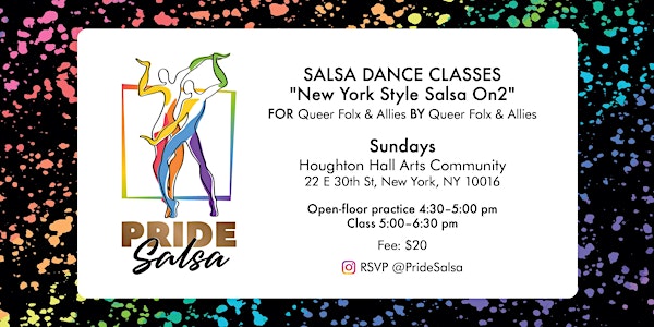 Queer Salsa Classes for Advanced Beginners on Sundays
