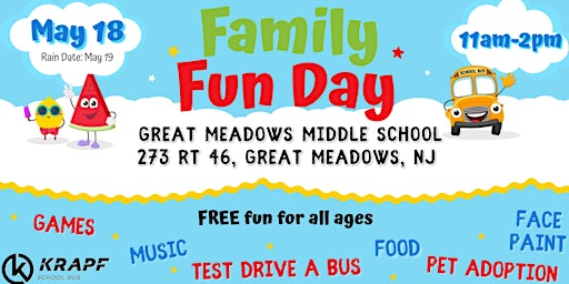 Primaire afbeelding van FREE Family Fun Day