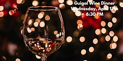 E. Guigal Wine Dinner primary image