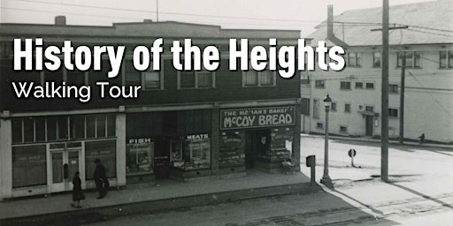 History of the Heights Walking Tour primary image