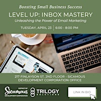 LEVEL UP - INBOX MASTERY - Unleash the power of Email Marketing primary image