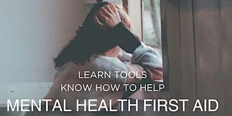 FREE Adult Mental Health First Aid Training, May 1 and May 2