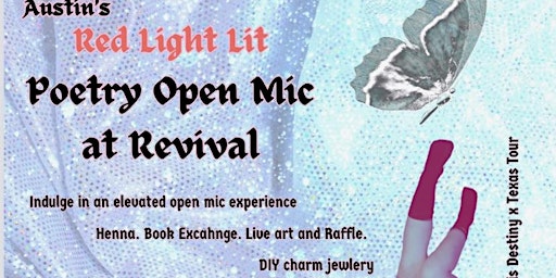 ATX Red Light Lit x Isis Destiny present a Lover Girl Open Mic at Revival  primärbild