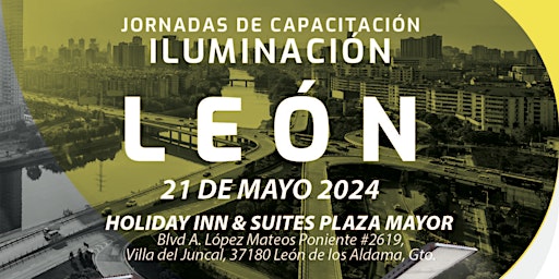 Imagen principal de Jornada de Capacitación Iluminación - León Guanajuato
