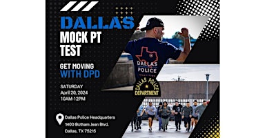 Imagem principal do evento Dallas PD Mock PT