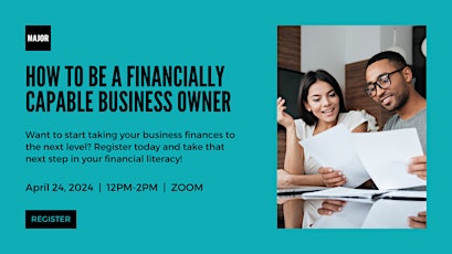 How to be a Financially Capable Business Owner