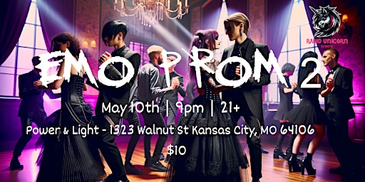 Emo Prom 2 - TICKET IS ON CHEDDAR UP primary image