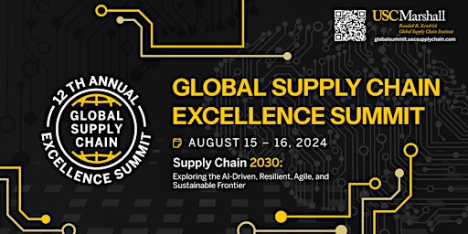 12th Annual Global Supply Chain Excellence Summit  primärbild