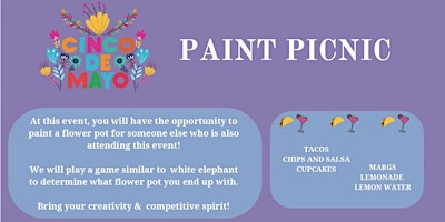 Imagen principal de Cinco De Mayo Paint Picnic