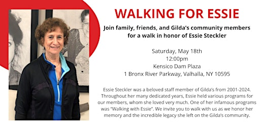 Imagem principal do evento Walking for Essie
