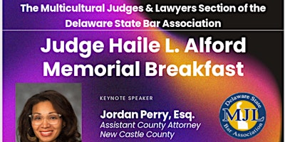 Image principale de 2024 Haile L. Alford Memorial Breakfast