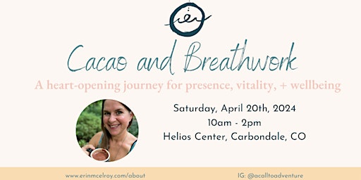 Imagem principal de Cacao and Breathwork Journey